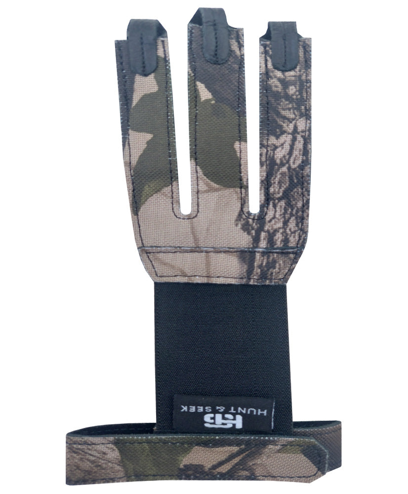 Three-Finger Fabric Shooting Glove - Camo - Unisex