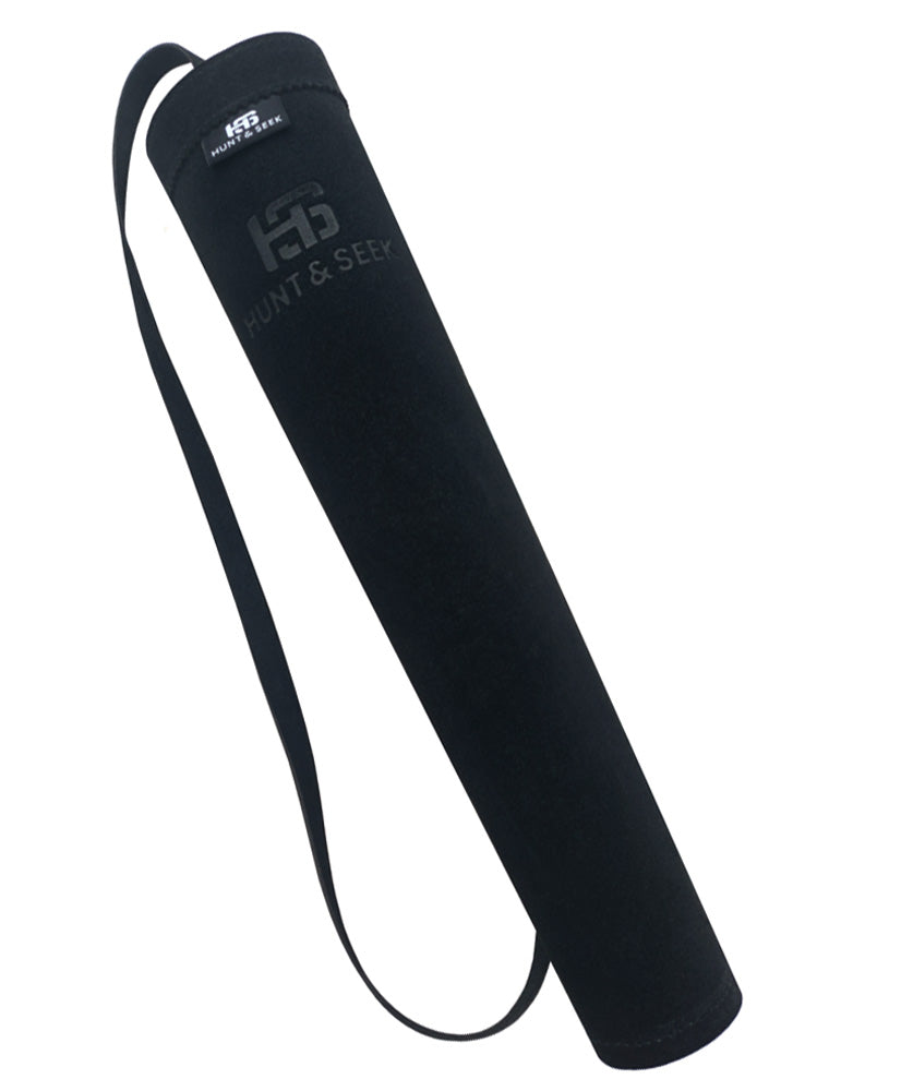 17-inches Cow Suede Leather Back/Shoulder Arrow Quiver