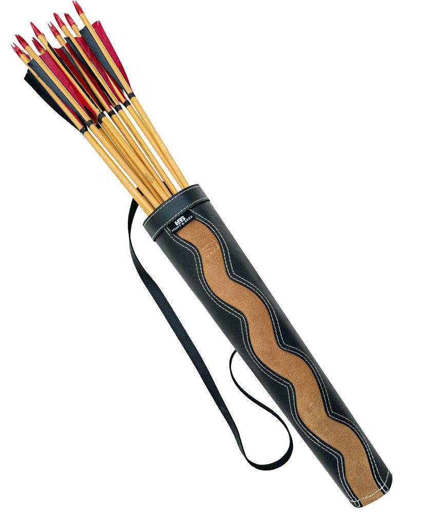 17-inches Back/Shoulder Arrow Quiver for Archery Hunting