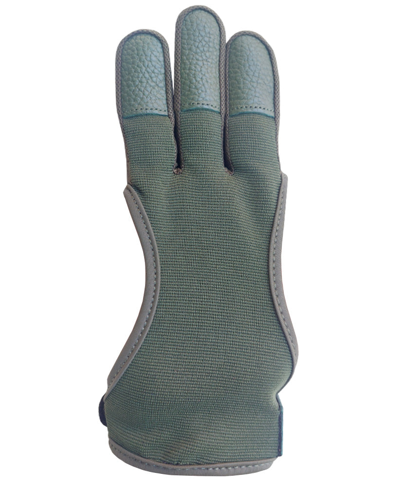 Three-Finger Four-Way Fabric Archery Shooting Glove