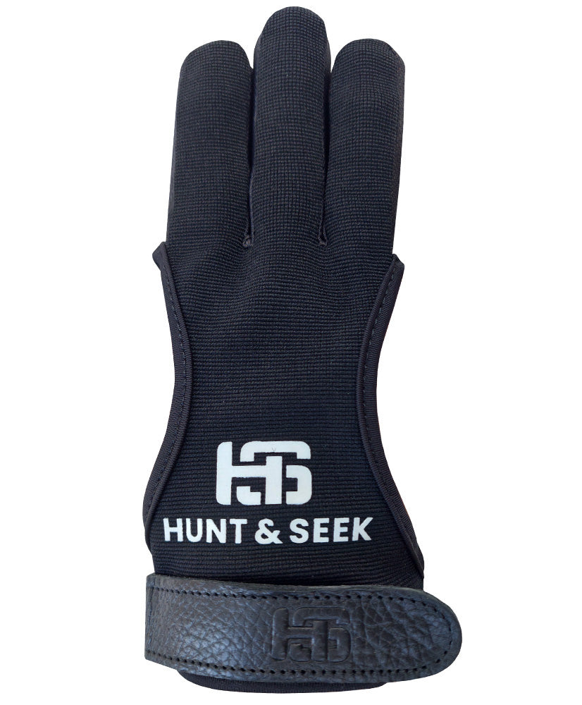 Three-Finger Four-Way Fabric Archery Shooting Glove