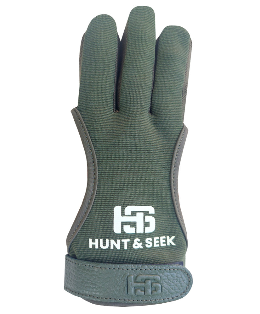 Three-Finger Four-Way Fabric Archery Shooting Glove