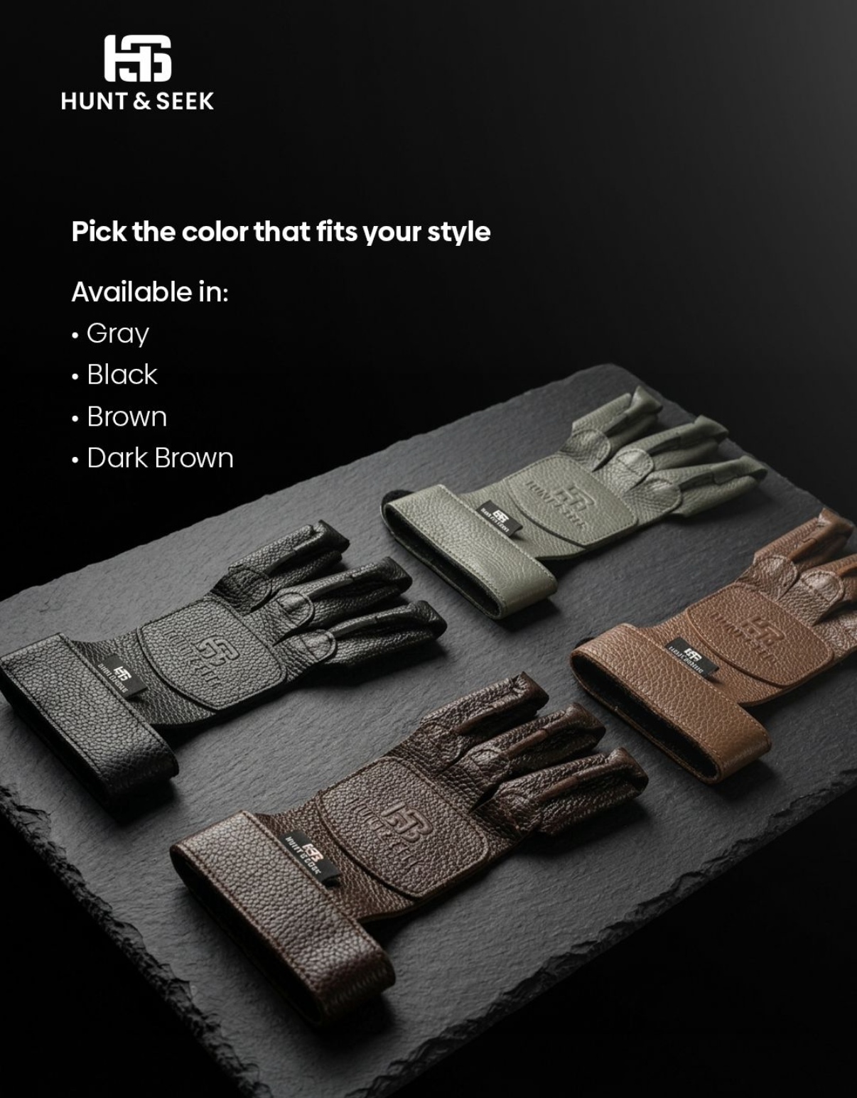 Premium Cow Leather 3-Finger Ambidextrous Archery Shooting Glove – Adjustable Wrist Strap for Recurve, Longbow & Traditional Bow Hunting