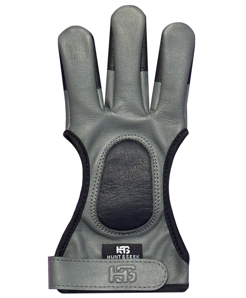 Three-Finger Cow Leather Shooting Glove for Recurve & Compound Bow