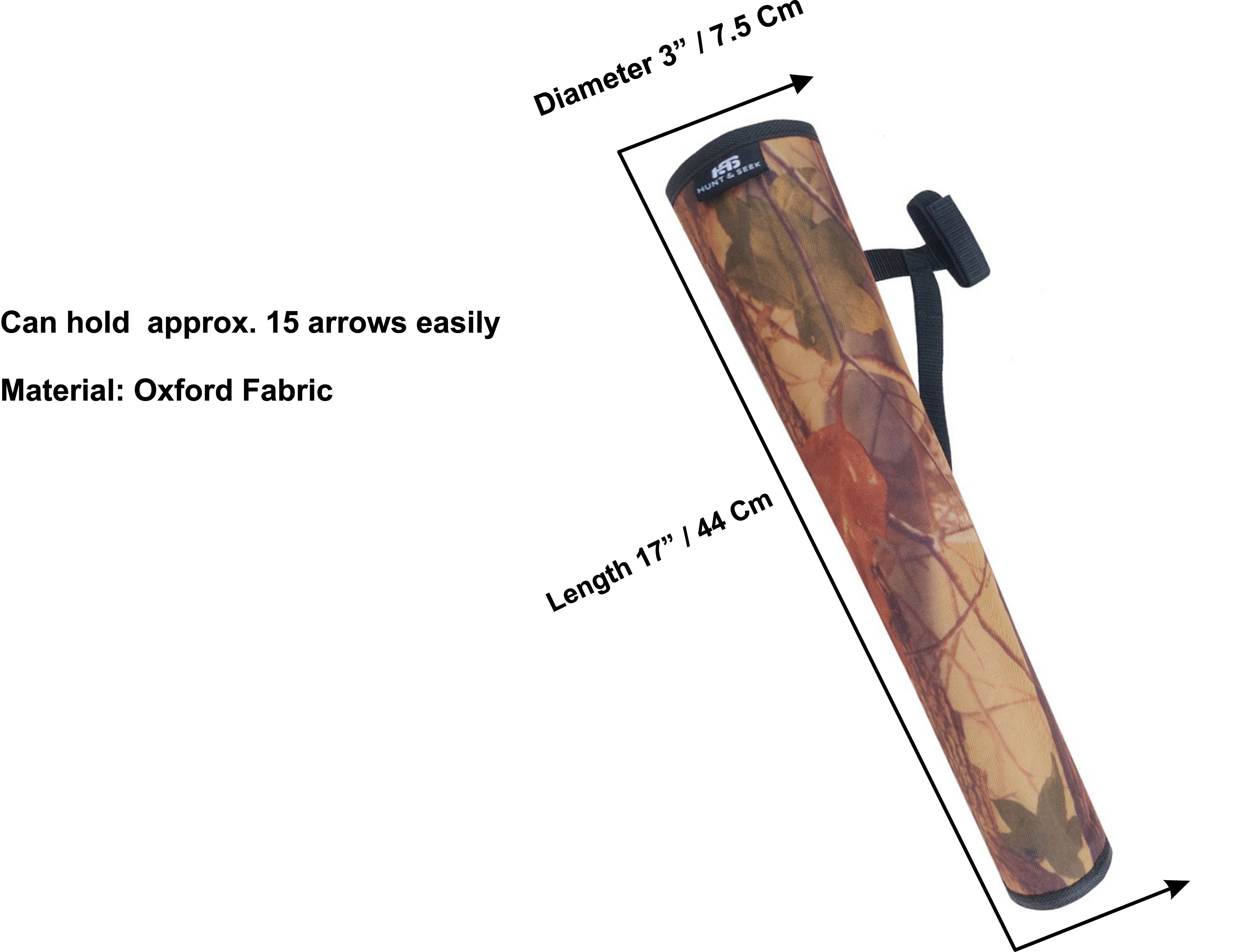 Lightweight Oxford Fabric Hip Arrow Quiver