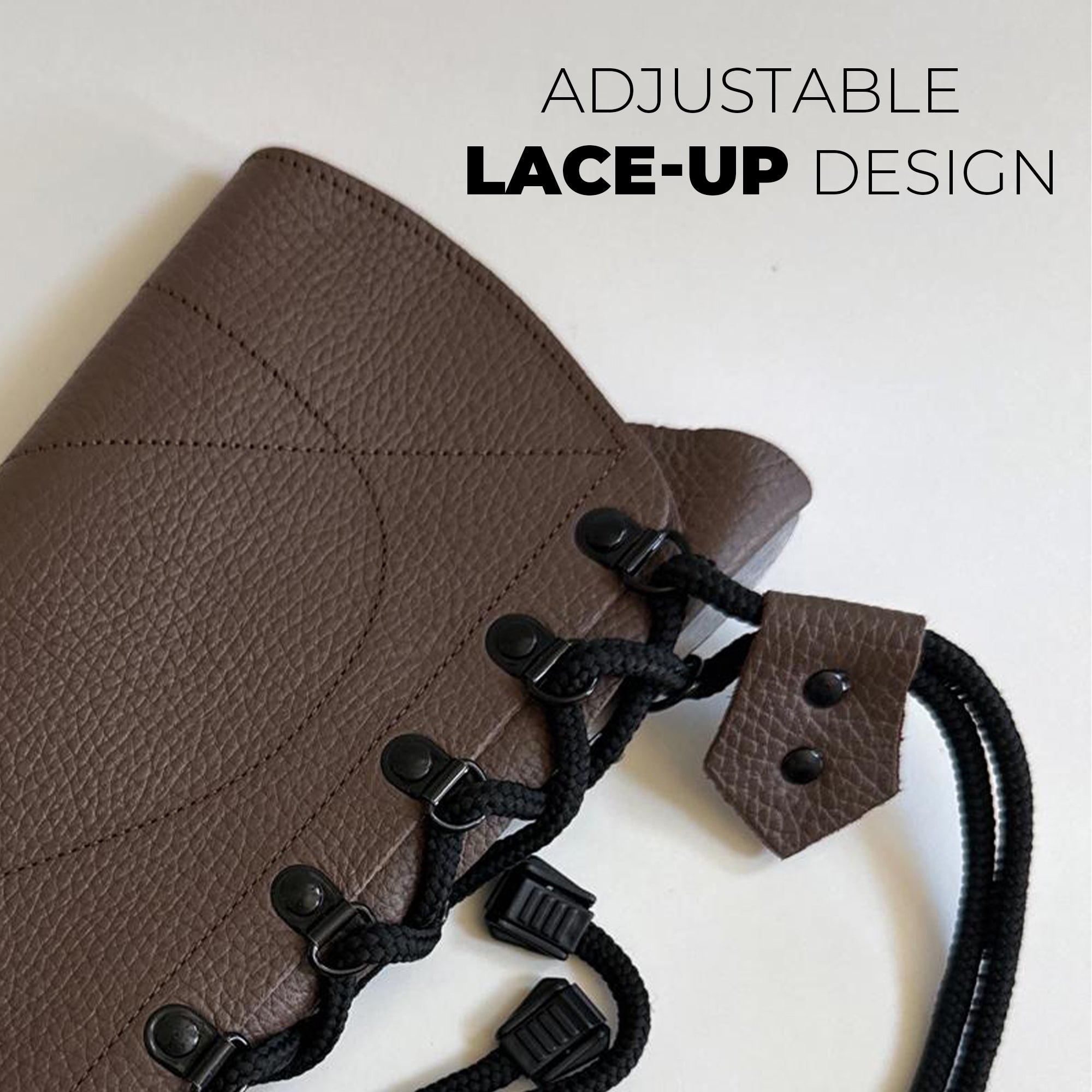 Premium Cow Leather Archery Arm Guard – Lace-Up Design for Comfort &amp; Protection