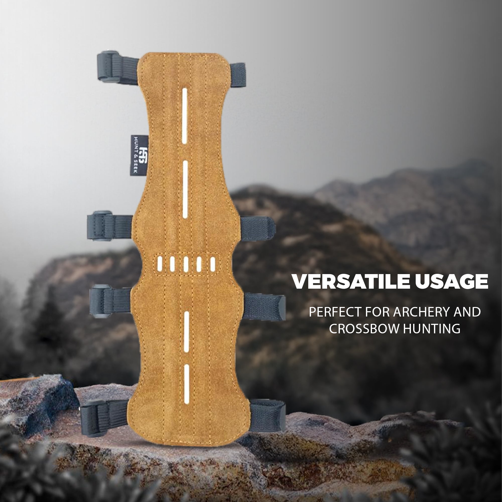 Suede Leather Arm Guard Forearm Wrist Protector for Adults - Unisex