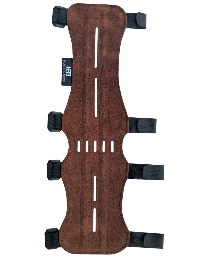 Suede Leather Arm Guard Forearm Wrist Protector for Adults - Unisex